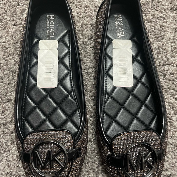 MICHAEL KORS GLITTERS- FLAT 6.5 - Picture 4 of 8